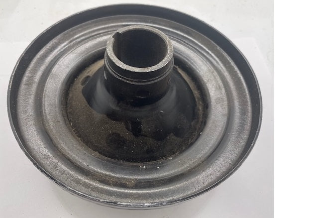 Crankshaft pulley 8BA-6312-C for 8BA 1950 to 1953 passenger (Ford and Mercury) and 1953 Ford Pick Up.