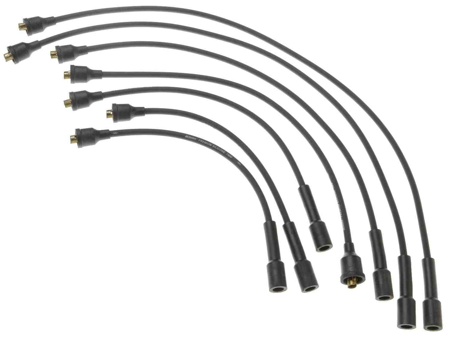 Spark Plug Wire Set Chevrolet Camaro 1967-74, Corvette 53-55, Dodge Charger, Ford Mustang 64-73 76946M **