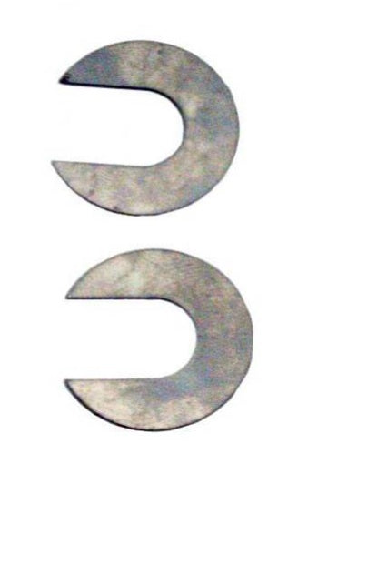 Flywheel housing shims (pair) for Ford Model A 1928 to 1931 and Ford Model B 1932 to 1934.