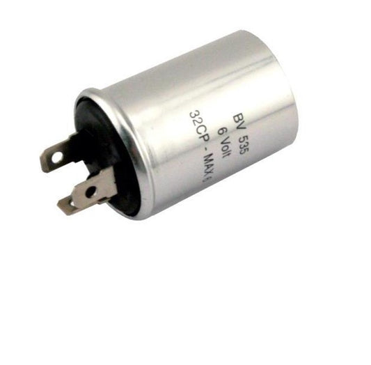 Turn signal Flasher A13350, 6 volt for a Ford Model A 1928 to 1931. 