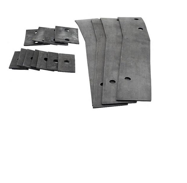 Body Block Rubber Pad Set A5000CS, A-5000-P - Belcher Engineering