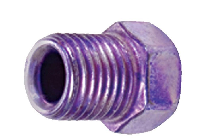 Brake Pipe Nut  3/8"-24 Inverted Flare Nut [7/16 Wrench]; Line Size: 3/16" BR157