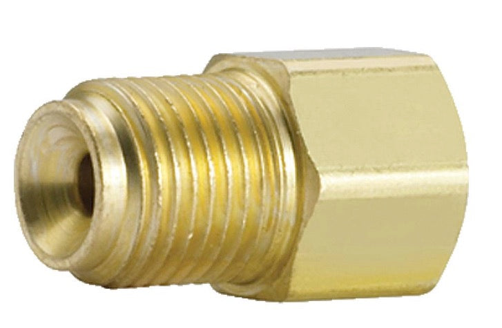Brake Line Adaptor 3/8"-24 Inverted Female to 7/16"-24 Inverted Male BR550