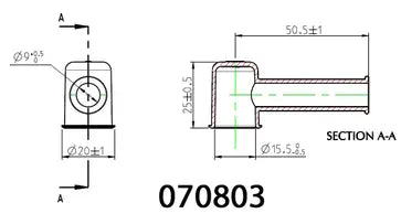 Battery Terminal Cover Universal 0-708-03 070803
