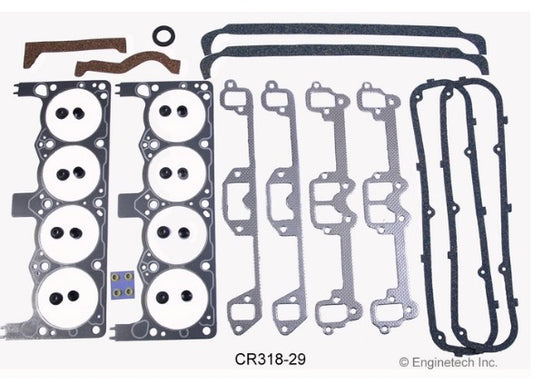 Full Engine Gasket Set Dodge Charger 67-78, Challenger 70-74, Dart 66-80, Barracuda 66-74 273, 318, 340 CR318-29