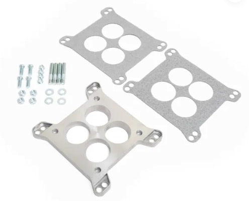 Large Base 4-BBL To Small Base 4-BBL Carburettor Adapter Kit – Ported R2064