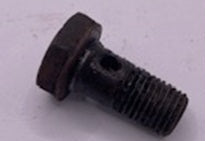 Ford V8 Pilot Brake Pipe to Master Cylinder banjo and Front brake cylinder banjo bolt E62A-2077 - Belcher Engineering