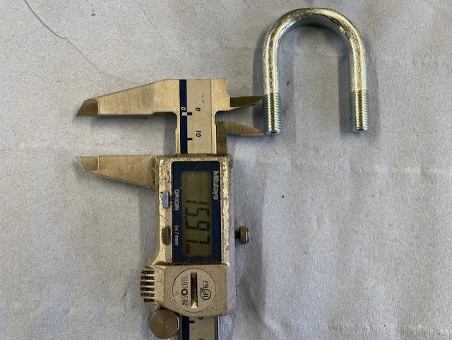 Universal Joint U-Bolt Kit  Chevrolet Camaro 67-93 Corvette 53-96 260-0121