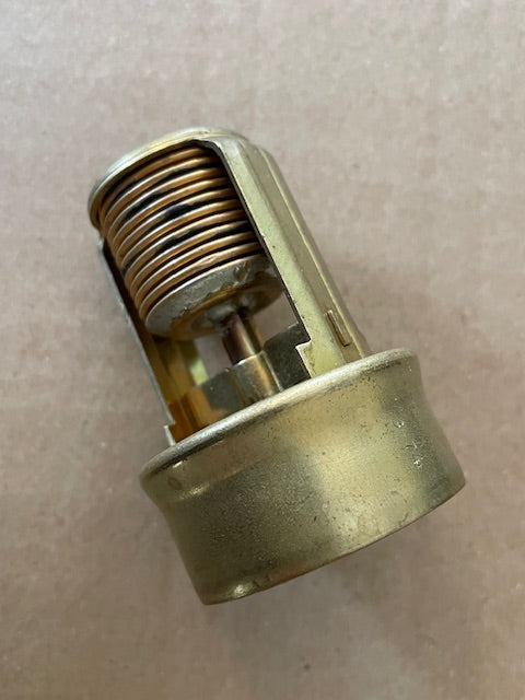Brass Bellow Thermostat Early  Ford V8 WOT 32-47 11A-8575-T*