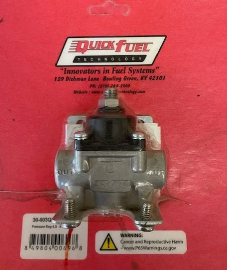 Holley Quick Fuel Fuel Pressure Regulator  - Universal Fitment 30-803QT