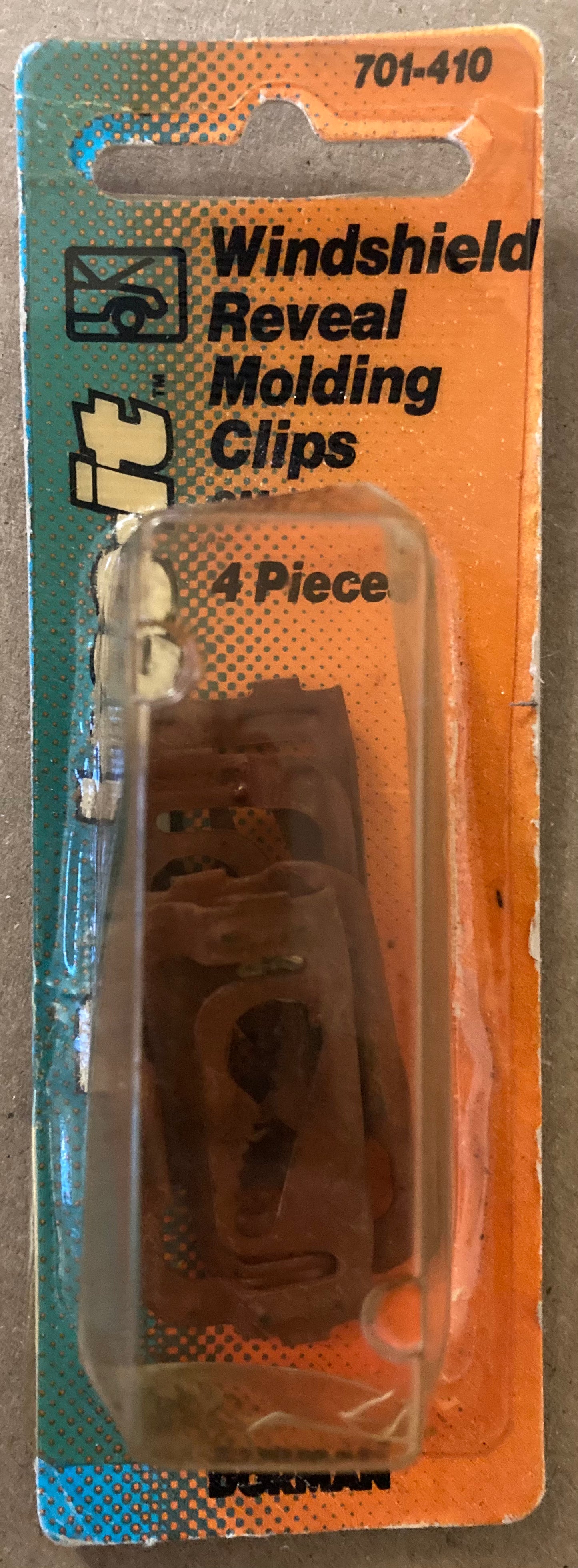 Windshield Reveal Moulding Clips - 1968-1974 GM 701-410