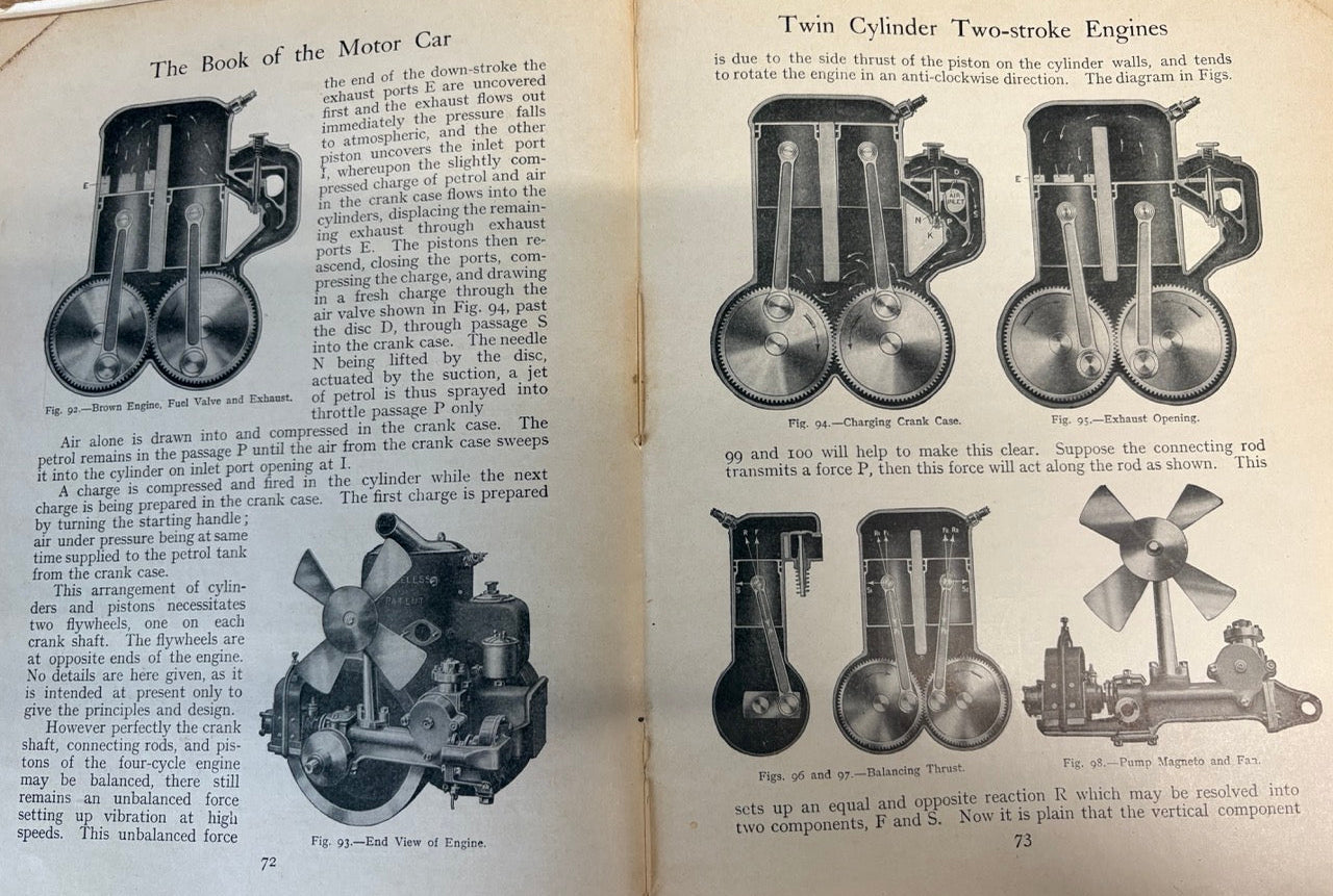 Book Titled: The Book of the Motorcar Rankin Kennedy CE 3 Volumes