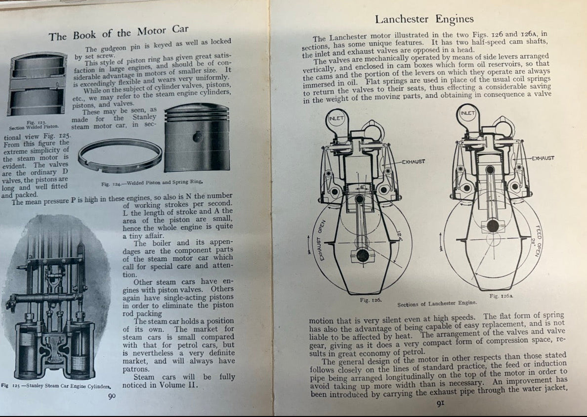 Book Titled: The Book of the Motorcar Rankin Kennedy CE 3 Volumes