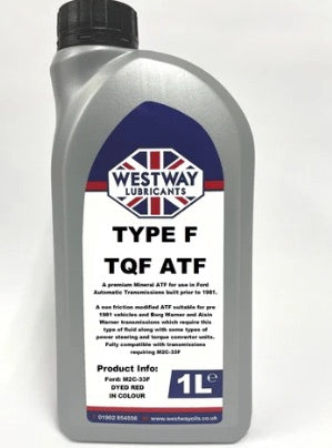 Valvoline Type F ATF 1980 & Earlier Ford, Lincoln & Mercury 822387