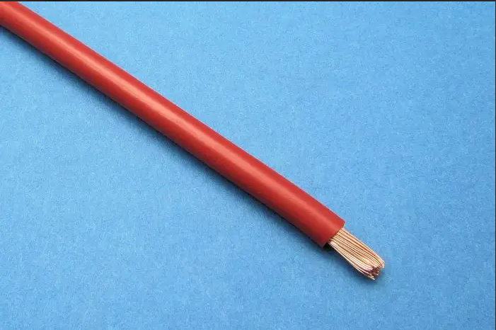 PVC Cable 97/0.30, 7.0mm, 50A Cable 6.2mm Red 1010107-R