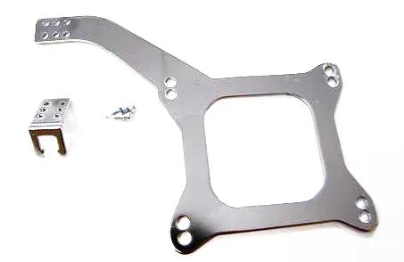 Chrome Carb Linkage Plate - Holley - Edelbrock - AFB - 4 Barrel Square Bore R2333