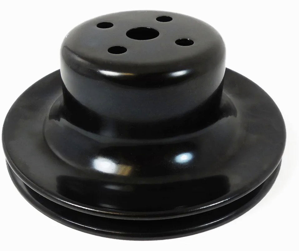 Water Pump Pulley SBF 289, 302 Single Groove Black R8970B