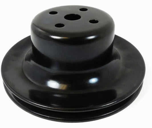Water Pump Pulley SBF 289, 302 Single Groove Black R8970B