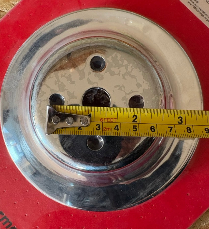 SBF Water Pump Chrome Pulley