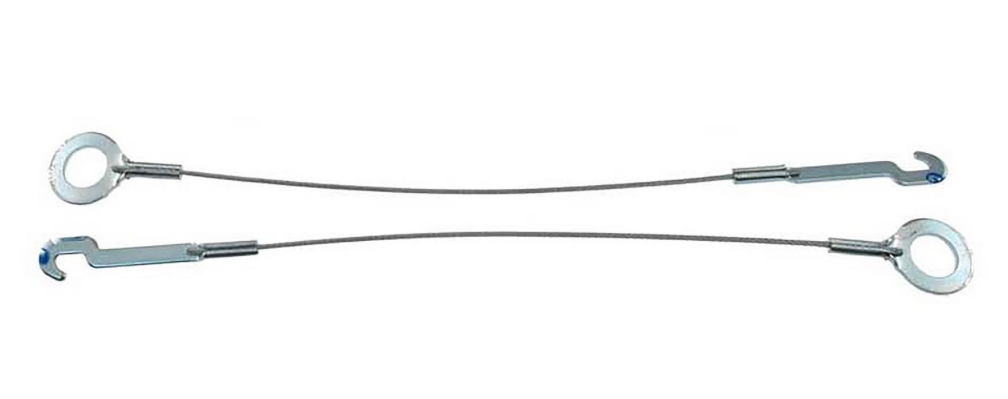 Drum Brake Self-Adjuster Cable - Dodge Charger 67-68, Ford F100 81-83, Mustang 64-88, Jeep Cherokee 84-92, Lincoln Continental 80-87, Mercury Cougar 68-88 H2101-2