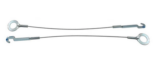 Drum Brake Self-Adjuster Cable - Dodge Charger 67-68, Ford F100 81-83, Mustang 64-88, Jeep Cherokee 84-92, Lincoln Continental 80-87, Mercury Cougar 68-88 H2101-2
