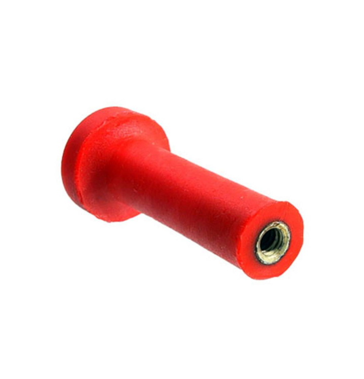 Door Lock Knob - 1964 Ford Mustang, 1962-1964 Falcon, Ranchero, Thunderbird RP306A Red **