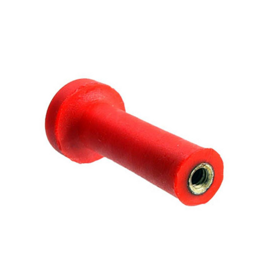 Door Lock Knob - 1964 Ford Mustang, 1962-1964 Falcon, Ranchero, Thunderbird RP306A Red **