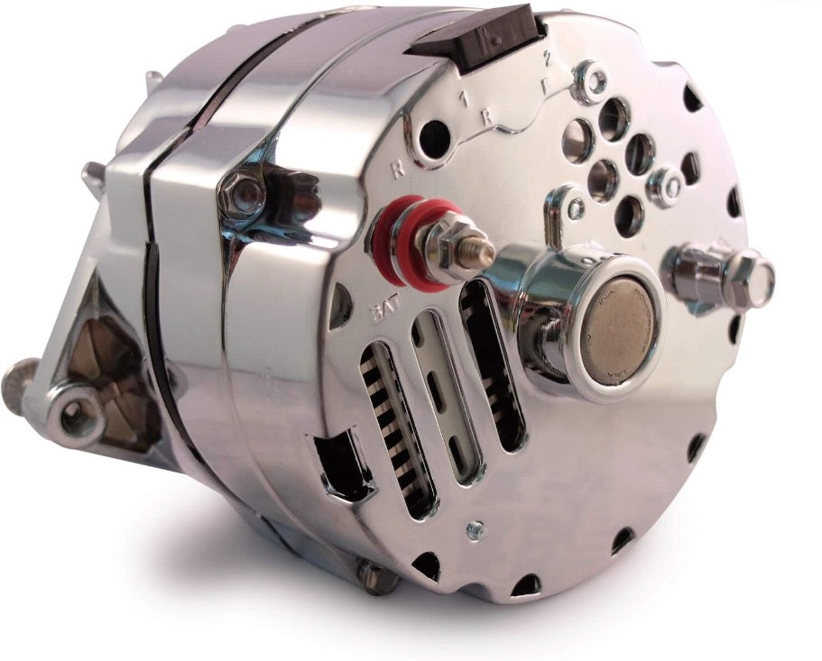 GM SBC BBC Pontiac Alternator Chrome ALT-100**