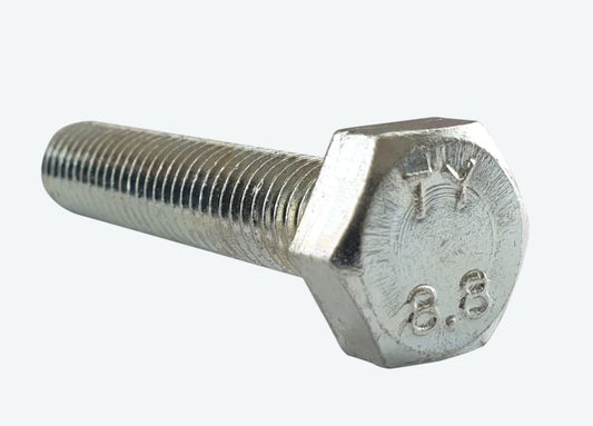 UNF 3/8″ Hex Set Screw (Fully Threaded Bolt) Zinc Plated Grade 8.8 / 5