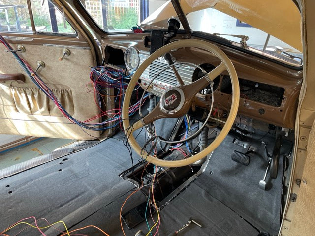 Classic Car Rewire Wiring Problems.  Rewire