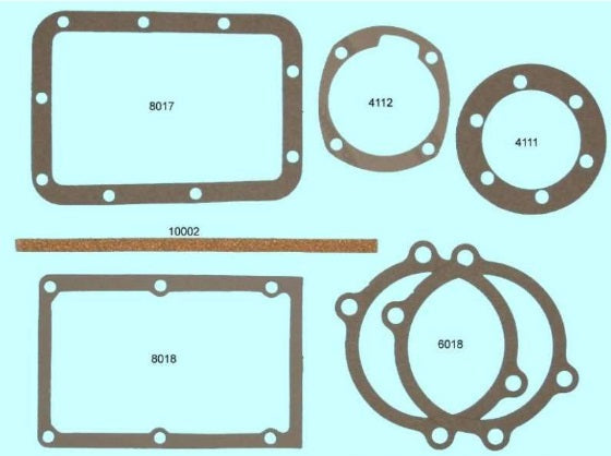 Transmission Gasket Set B7153, B-7153 (3 speed transmission) - Belcher Engineering
