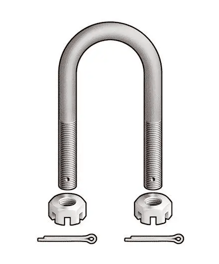Front Spring U Bolts - Belcher Engineering