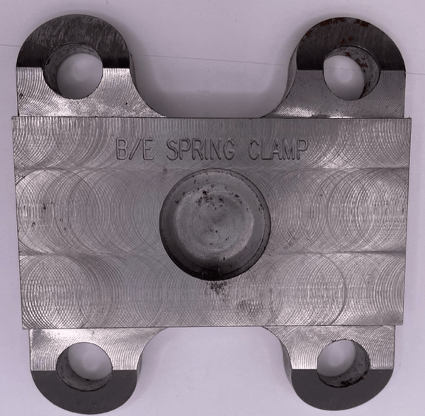 Lower Spring Clamp Plate (Steel) - Belcher Engineering