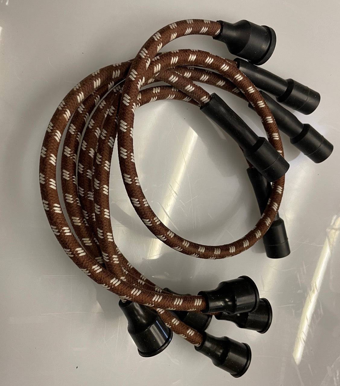 Plug Lead Assembly Ignition Lead Set 4 Cylinder Braided Set – Belcher Engineering