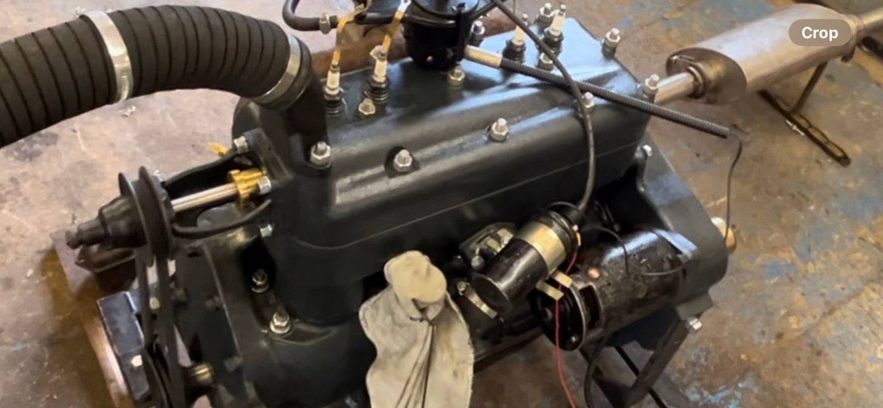 Antique (Vintage Ford) Green Engine Paint-1L Tin - Belcher Engineering