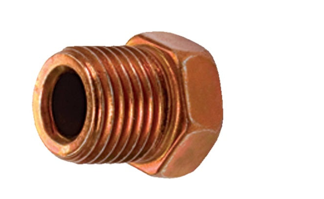 Brake Pipe Nut 1/2"-20 Inverted Flare Nut BR1650 (1/4" Pipe Universal Application)