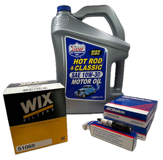 Corvette C3 Service Kit Oil Filter Spark Plugs