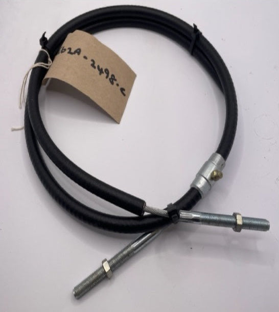 Ford Pilot Brake Cable and Conduit Assembly  (Rear Compensator to relay lever) E62A-2498-C - Belcher Engineering