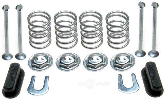 Drum Brake Shoe Hold Down Kit - Chevrolet Corvette 56-62, Dodge Charger 67-68, Ford F100 68-75, Jeep Cherokee 84-89, Mercury Cougar 68-71 H4049