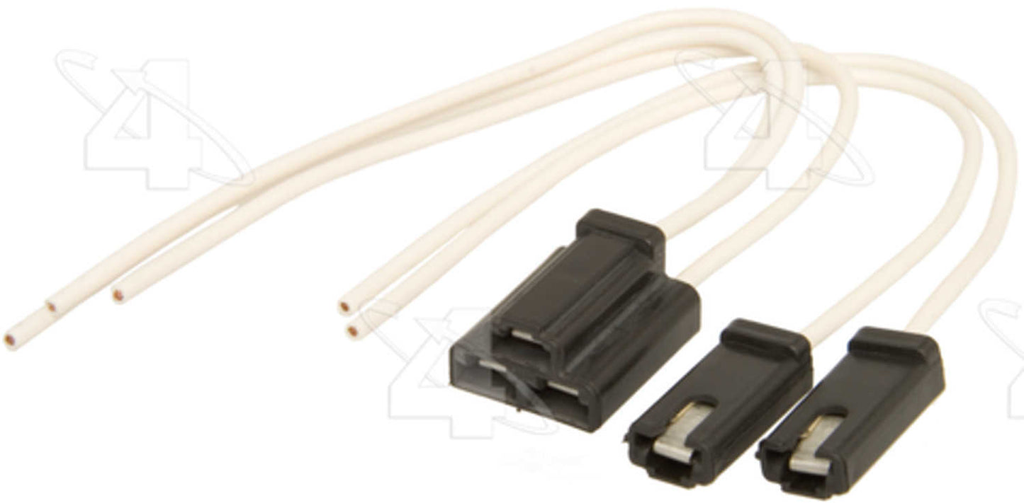HVAC Blower Relay Harness Connector - Cadillac DeVille 66-84, Chevrolet Camaro 67-77, Dodge Charger 83-87, Ford F100 75-82, GMC C15 75-78 37203
