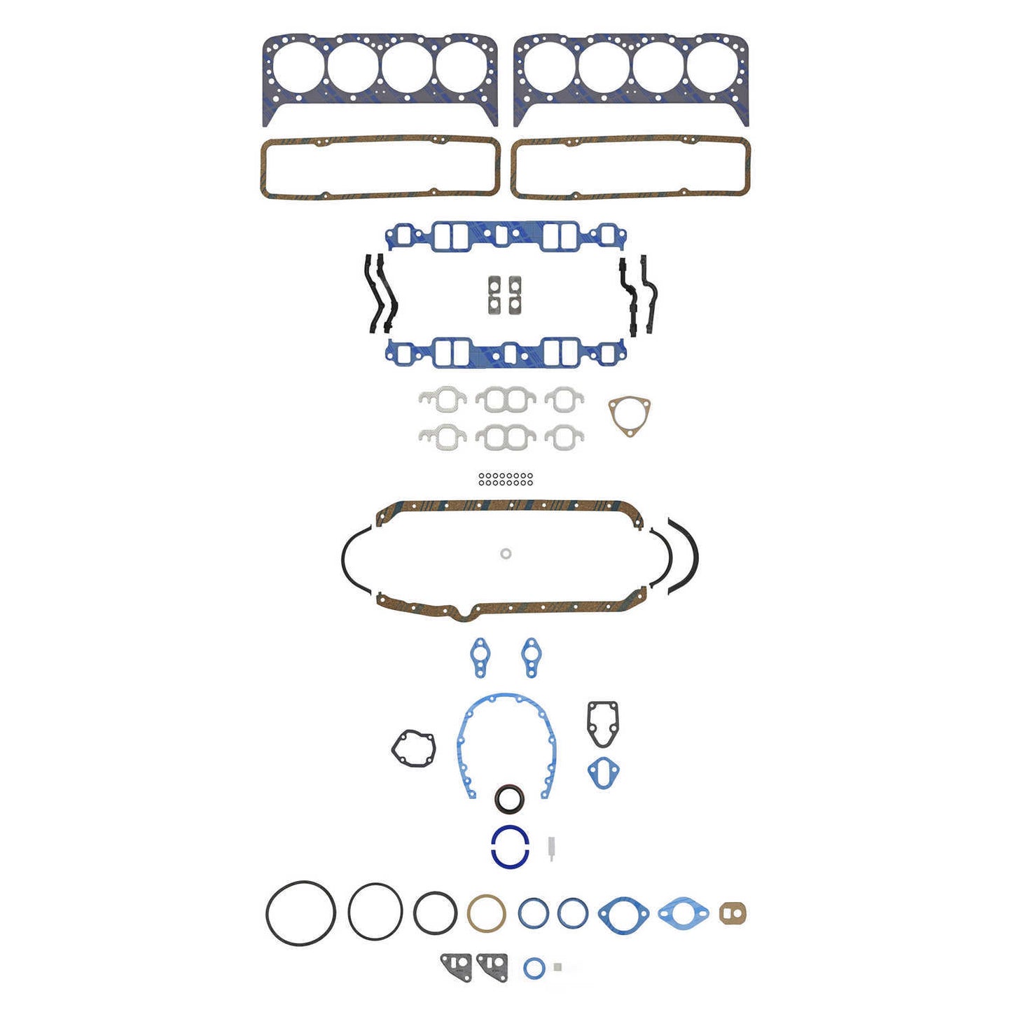 Engine Kit Gasket Set - Chevrolet Camaro 67-73, El Camino 59-79, GMC C15, C25 75-78, Pontiac Firebird 78-79 FS7733PT-2