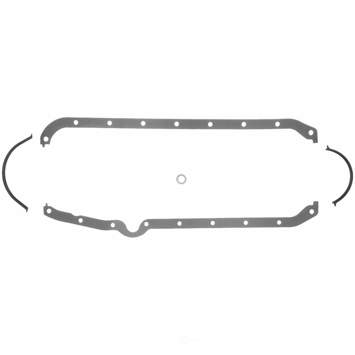 Oil Pan Gasket - Chevrolet C10 C20 Pickup 61-72, C10 C20 Suburban70-72, Corvette 57-66, El Camino 64-66 1802