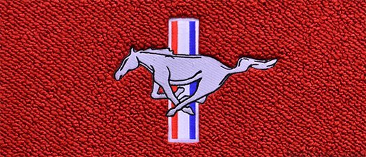 Floor Mat 4pc  - 1964-1968 Ford Mustang 19503 / 19503-180 **