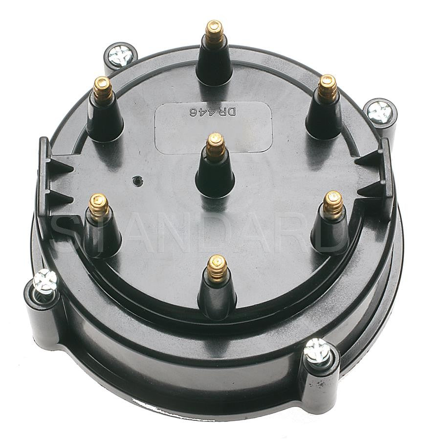 Distributor Cap - Chevrolet C10 C20, GMC C15 C25, Oldsmobile Cutlass, Pontiac Firebird 75-77 DR446