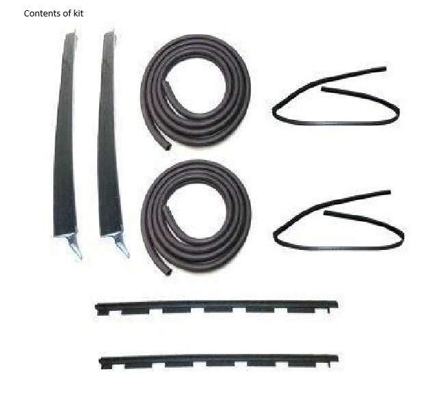 Door & Window Seal Kit GMC C1500 K1500 88-99 C2500 K2500 88-00 KG10208 **