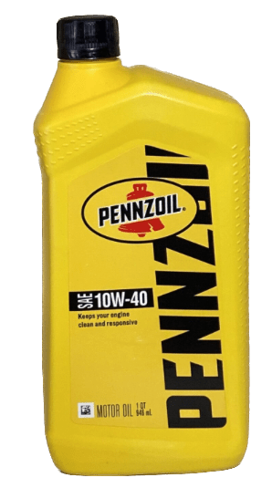 SAE 10W-40 Conventional Oil Penzoil - Belcher Engineering