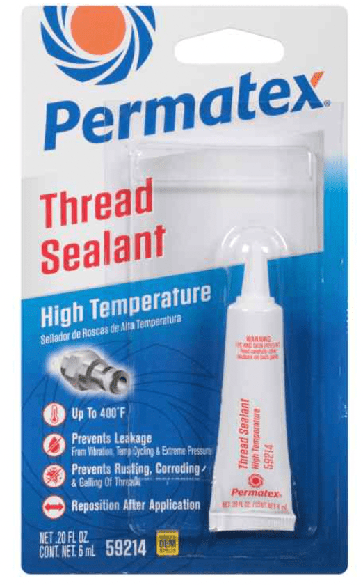 High Temperature Thread Sealant 6ml (Permatex 59214) - Belcher Engineering