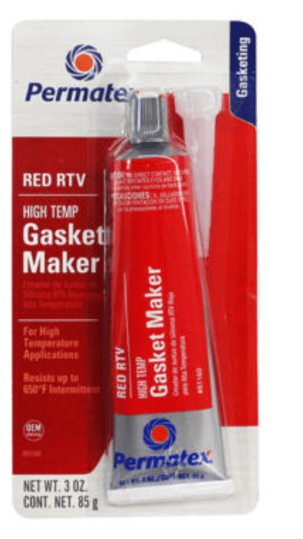 High-Temp Red RTV Silicone Gasket Maker (Permatex 81160) - Belcher Engineering