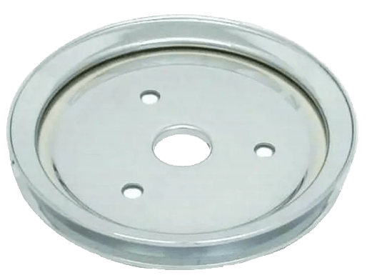 Sb chevy single groove pulley (Chrome, Short Water Pump) RPC R9602