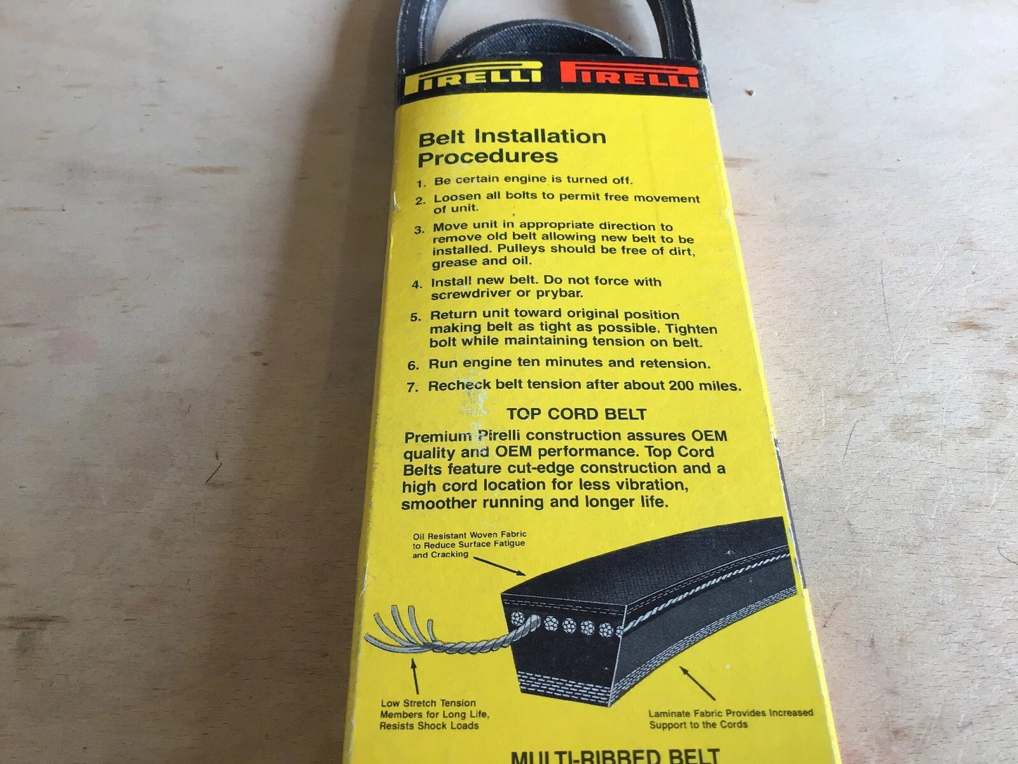 Pirelli Fan Belt/V Belt - 5522